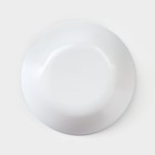 Тарелка глубокая Diwali, 600 мл, d=20 см, цвет белый - Фото 4