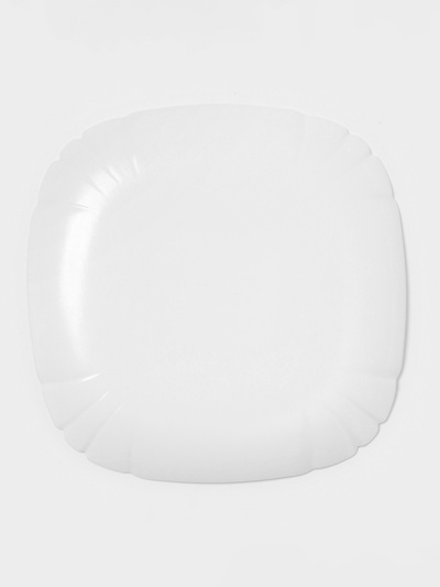 Десертная тарелка Luminarc Lotusia, 21 см, стеклокерамика, белая