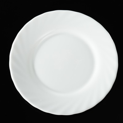 Тарелка десертная Trianon, d=15,5 см, стеклокерамика, цвет белый