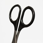 Ножницы-когтерезы с прорезиненными ручками, 8 х 5 х 0,3 см, эконом, микс цветов - Фото 3