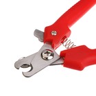 Когтерез боковой малый с прямыми ручками, 12×4×1 см, эконом, микс цветов - Фото 3