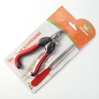 Набор по уходу за когтями: когтерез боковой (отверстие 11мм) и пилка, микс цветов - фото 809209461