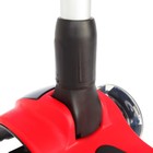 Самокат стальной FL-818, колёса PU d=120 мм, ABEC 7, свет,звук, имитация дыма, цвет красный - Фото 6