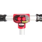 Самокат стальной FL-818, колёса PU d=120 мм, ABEC 7, свет,звук, имитация дыма, цвет красный - Фото 8