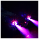 Самокат складной, колёса световые PU 130/50 мм, ABEC 7, с эффектом дыма, цвет космос - Фото 8