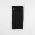 Молния «Спираль», №3, неразъёмная, замок автомат, 16 см, цвет чёрный, цена за 1 штуку - Фото 3