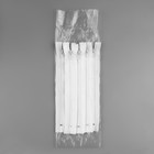 Молния «Спираль», №3, неразъёмная, замок автомат, 18 см, белая - Фото 3