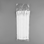 Молния «Спираль», №4, неразъёмная, брючная, замок автомат, 20 см, цвет белый, цена за 1 штуку - Фото 3