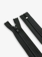 Молния «Спираль», №4, неразъёмная, брючная, замок автомат, 20 см, чёрная - Фото 2