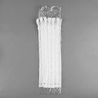 Молния «Спираль», №3, неразъёмная, замок автомат, 30 см, белая - Фото 3