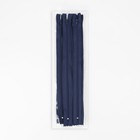 Молния «Спираль», №3, неразъёмная, замок автомат, 30 см, цвет тёмно-синий, цена за 1 штуку - Фото 3