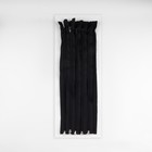 Молния «Спираль», №5, разъёмная, замок автомат, 40 см, чёрная - Фото 5