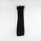 Молния «Спираль», №5, разъёмная, замок автомат, 50 см, чёрная - Фото 5