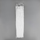 Молния «Спираль», №5, разъёмная, замок автомат, 50 см, цвет белый, цена за 1 штуку - Фото 3