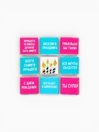 Шоколад мини молочный «С днём рождения», открытка, 5 г × 9 шт. - Фото 3