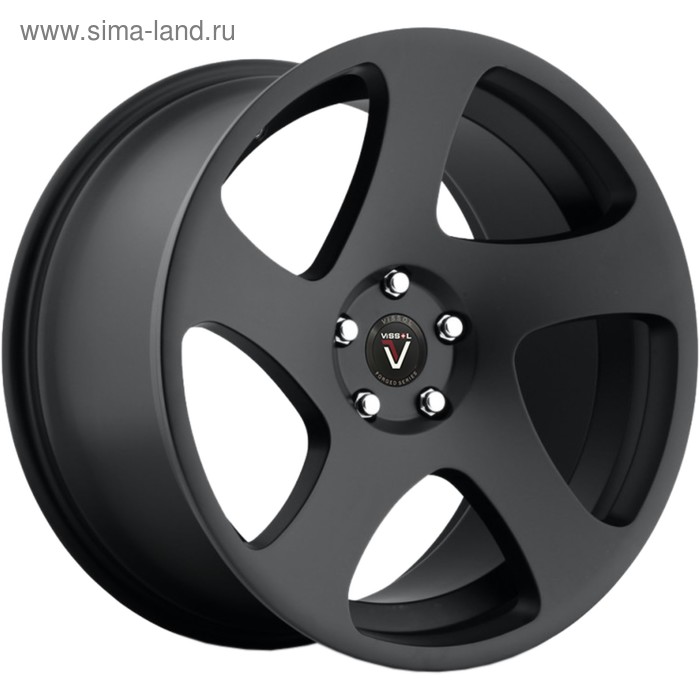 Диск литой VISSOL V-006 8.5x18/5x112 ET45 D66.6 MATTE-BLACK - Фото 1