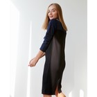 Платье женское KAFTAN, р-р 44-46, индиго/чёрный 3365377 - фото 932072