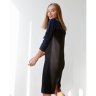 Платье женское KAFTAN, р-р 48-50, индиго/чёрный - Фото 3
