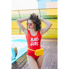 Сумка женская, отдел на молнии, наружный карман, цепь, поясной ремень, цвет жёлтый - Фото 10