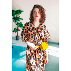 Сумка женская, отдел на молнии, наружный карман, цепь, поясной ремень, цвет жёлтый - Фото 11