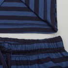 Пижама для мальчика, рост 110-116 см, цвет синий - Фото 4