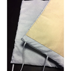 Подушка-изголовье 62х80 см, цвет стальной, рогожка, синтет.волокно, 95% пэ 5%хл - Фото 2