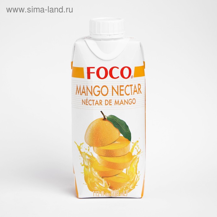 Нектар манго FOCO, 330 мл Tetra Pak