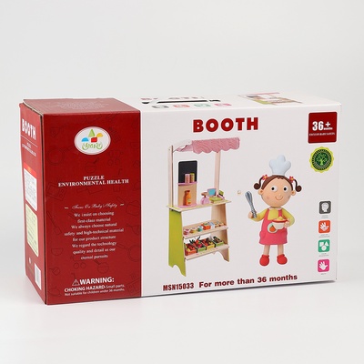 Игровой набор «Играем в магазин», деревянные продукты в наборе