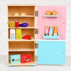 Игровой набор «Холодильник» с деревянными продуктами - Фото 3