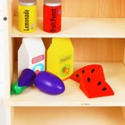 Игровой набор «Холодильник» с деревянными продуктами - Фото 6