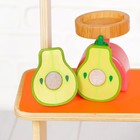 Игровой набор "Лоток с фруктами", деревянные фрукты в комплекте - Фото 6