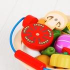 Игровой набор «Овощи в корзине», 14 овощей: 5.5×5 см - Фото 4