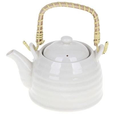 УЦЕНКА Чайник заварочный с металл ситом «Белые облака» 600 мл