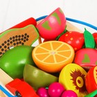 Игровой набор «Корзина с фруктами», 16 продуктов - Фото 2