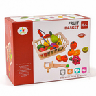 Игровой набор «Корзина с фруктами», 16 продуктов - Фото 5