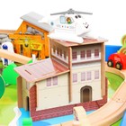 Железная дорога, 108 элементов, стол в комплекте - Фото 2