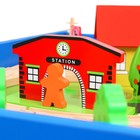 Железная дорога, 108 элементов, стол в комплекте - Фото 4