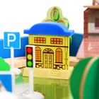 Железная дорога, 108 элементов, стол в комплекте - Фото 8