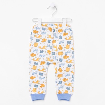 Ползунки для мальчика, цвет микс, рост 74 (24)