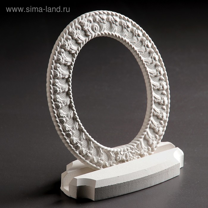 Фоторамка с подставкой "Азалия" 18х15см белая - Фото 1