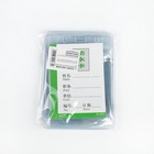 Бейдж - карман вертикальный, 120×80 мм, 25 мкр, с защёлкой - Фото 7