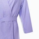 Халат вафельный женский «Экономь и Я» рукав 3/4 цвет сиреневый р. 42-44, хл 100%, 200 г/м² - Фото 7