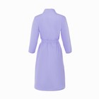 Халат вафельный женский «Экономь и Я» рукав 3/4 цвет сиреневый р. 42-44, хл 100%, 200 г/м² - Фото 8