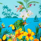 Вафельное полотенце пляжное «Багамы» 80х150 см, разноцветный, 160г/м2,хлопок 100% - Фото 2