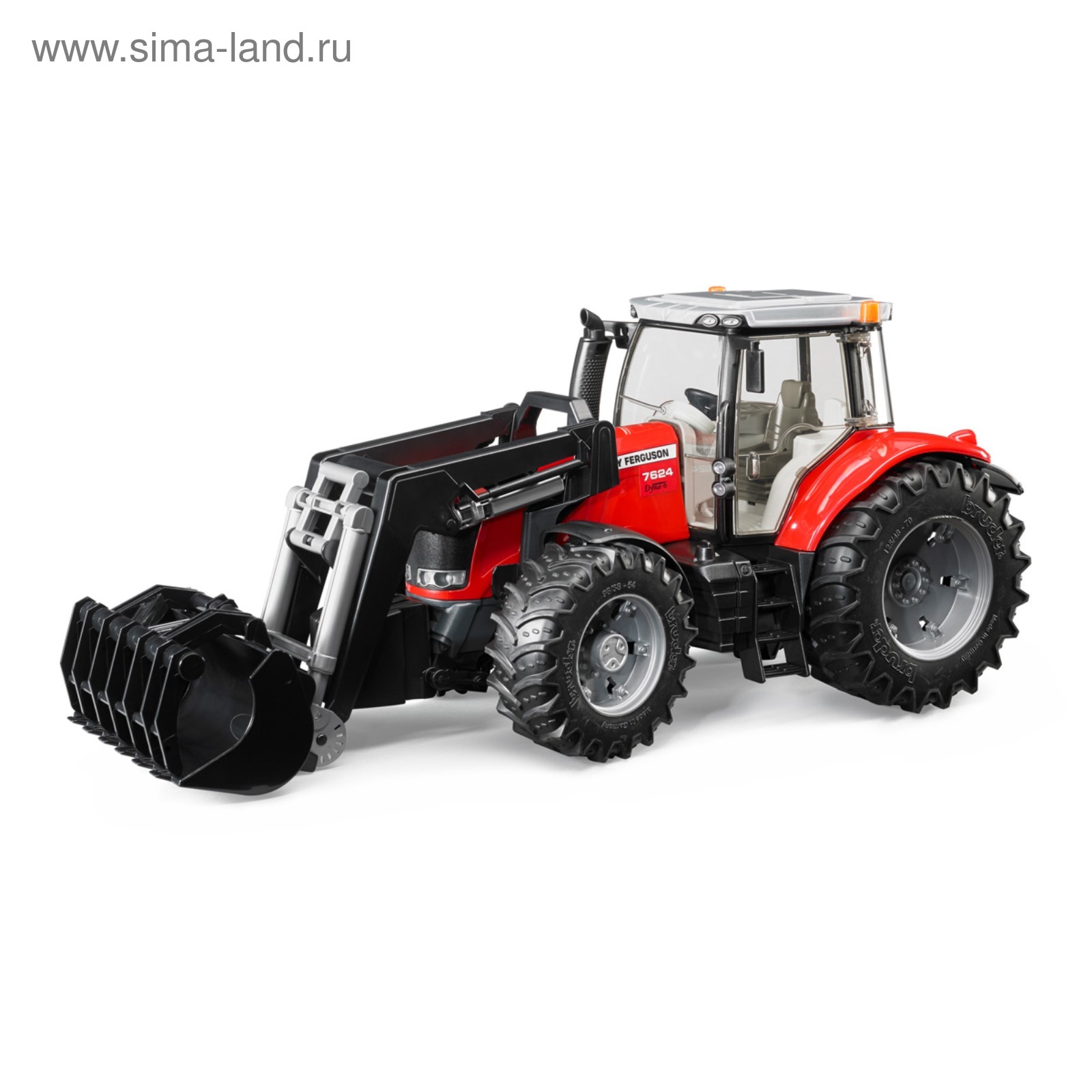 Трактор Massey Ferguson 7600, с погрузчиком (3605206) - Купить по цене от 6  418.00 руб. | Интернет магазин SIMA-LAND.RU