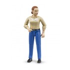 Фигурка женщины в голубых джинсах Bruder - фото 109828896
