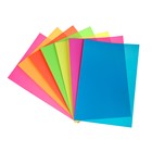 Бумага цветная самоклеящаяся, флуоресцентная, В5, 7 листов х 7 цветов, ErichKrause ArtBerry, мелованная - Фото 2