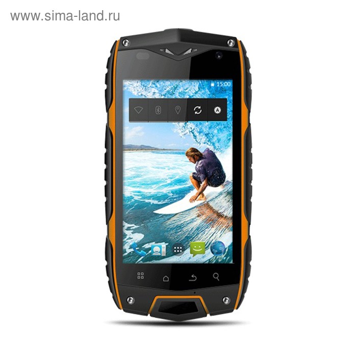 Смартфон Texet TM-4084 X-driver 4G Black Orange - Фото 1