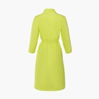 Халат вафельный женский Экономь и Я рукав 3/4, размер 54-56, салатовый, 100% хлопок, 200 г/м² - Фото 8