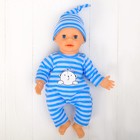 Интерактивный пупс «Малышок», 6 функций, озвученный, кушает, пьёт, играет в «ладушки», высота 40 см, МИКС - Фото 5